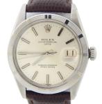 Rolex Date 1501 Vintage Men's Watch with Leather Band