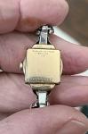 Bulova Vintage Ladies 10k Gold Diamond Watch