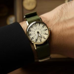 Rare 1970s ZIM Aviator Pilot Watch