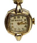 Vintage Bulova Ladies Cocktail Watch - 14K Gold