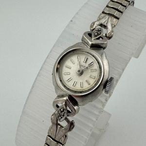 Vintage Timex Hand-Winding Cocktail Watch with Diamonds
