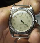 1940s ROLEX Stainless Steel Bubble Back Watch