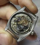 1940s ROLEX Stainless Steel Bubble Back Watch