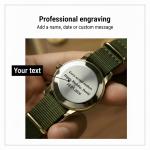 Rare 1970s ZIM Aviator Watch 34mm