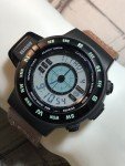 Vintage Casio Digital Field Watch with Compass 50mm