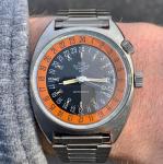 Glycine Airman SST "Pumpkin" Vintage Pilot's Watch
