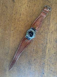 Vintage Benrus Military Watch Black Dial BF1