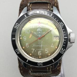 Vostok Komandirskie Men's Mechanical Watch 41mm Green