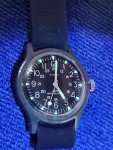 Vintage MacGyver Manual Wind Field Watch - Glows