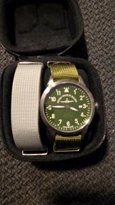 Zeno Basel Pilot Aviator Black Vintage Watch