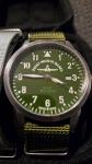 Zeno Basel Pilot Aviator Black Vintage Watch