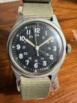 Vintage Benrus Military Field Watch from Vietnam 1964