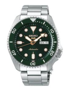 Seiko Analogue Automatic Watch with Steel Strap