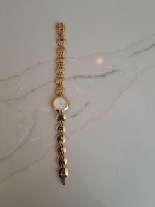 Anne Klein Vintage Gold Tone Cocktail Watch