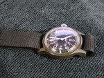 Vintage MacGyver Manual Wind Field Watch - Glows