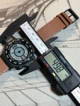 Vintage Casio Digital Field Watch with Compass 50mm