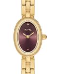 Elegant FIYTA Gold Pea Women's Vintage Watch