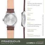 Vintage Military Ameriquartz Watch with Leather Strap