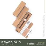 Vintage Military Ameriquartz Watch with Leather Strap