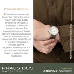 Vintage Military Ameriquartz Watch with Leather Strap