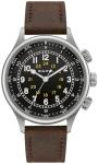 Bulova Men’s Military Heritage Automatic Leather Watch