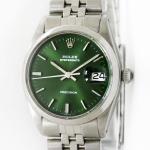 Vintage Rolex Oysterdate Precision 34mm Steel Watch