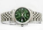 Vintage Rolex Oysterdate Precision 34mm Steel Watch
