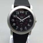 Timex Military Watch Men 33mm Silver Black Dial