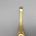 Bulova Women's Cocktail Watch Gold Tone Honeycomb Dial