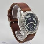 Vintage-Style 44mm Mechanical Military Pilot Watch