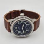 Vintage-Style 44mm Mechanical Military Pilot Watch