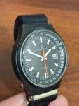 Helbros Vintage 17J Racing Tachymeter Black Dial Watch