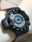 Vintage Casio Digital Field Watch with Compass 50mm