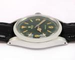Rolex Oyster Precision Green Dial 34mm Men's Watch