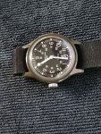 Vintage MacGyver Manual Wind Field Watch - Glows