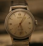 1940s Gruen Swiss Military Dial Wristwatch for Men
