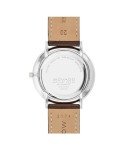 Movado Silhouette Men's Luxury Leather Watch