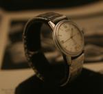 1940s Gruen Swiss Military Dial Wristwatch for Men