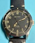 BALTANY Vintage Khaki Pilot Automatic Watch