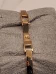 Gucci Vintage Women's Gold Cocktail Watch with Floral Dial