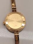 Gucci Vintage Women's Gold Cocktail Watch with Floral Dial