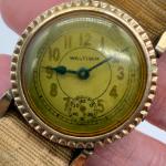 Waltham Men's Vintage 1898 Military Trench Watch