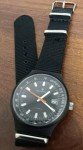 Helbros Vintage 17J Racing Tachymeter Black Dial Watch