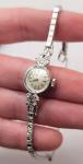 Rolex 14k White Gold Vintage Manual Wind Watch