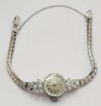 Rolex 14k White Gold Vintage Manual Wind Watch