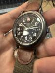 Swiss Army Cavalry Military Watch with Black Dial