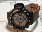 Vintage Casio Digital Field Watch with Compass 50mm