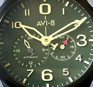 AVI-8 Flyboy Vintage Automatic Pilot Watch