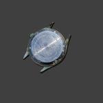 Westclox Vintage 24-Hour Military Watch Black Dial