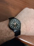 Helbros Vintage 17J Racing Tachymeter Black Dial Watch
